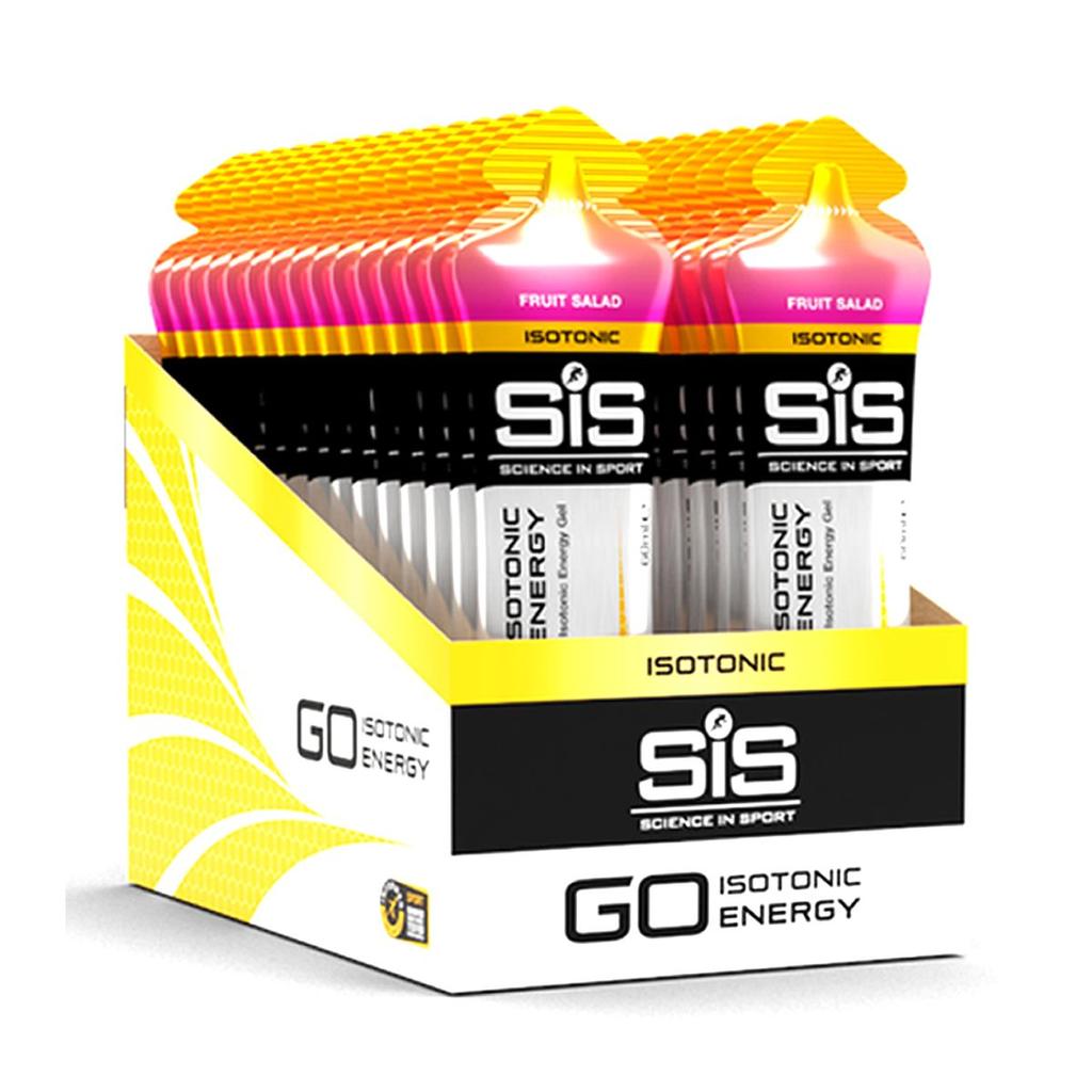 Caja Gel GO Isotónico 60ml 30U - Color: Amarillo,Rosado