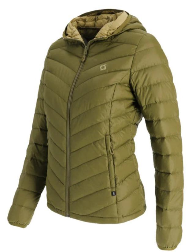 Miniatura Parka Pluma Kion Mujer  - Color: Oliva