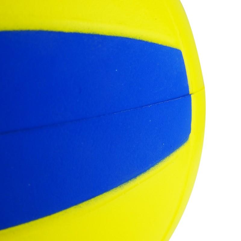 Balón De Esponja Voleibol 7" - Color: Azul-Amarillo