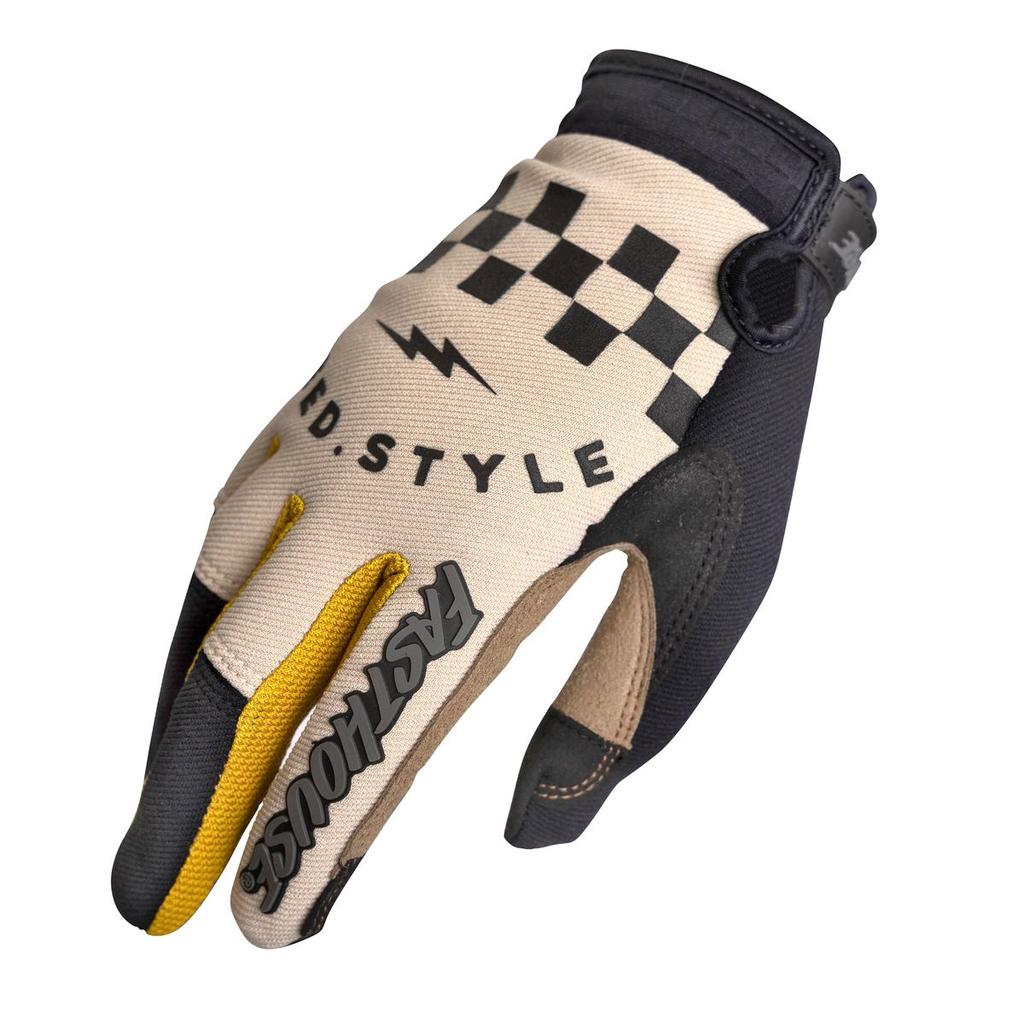 Miniatura Guante Ciclismo Speed & Style Rowen - Color: Crema