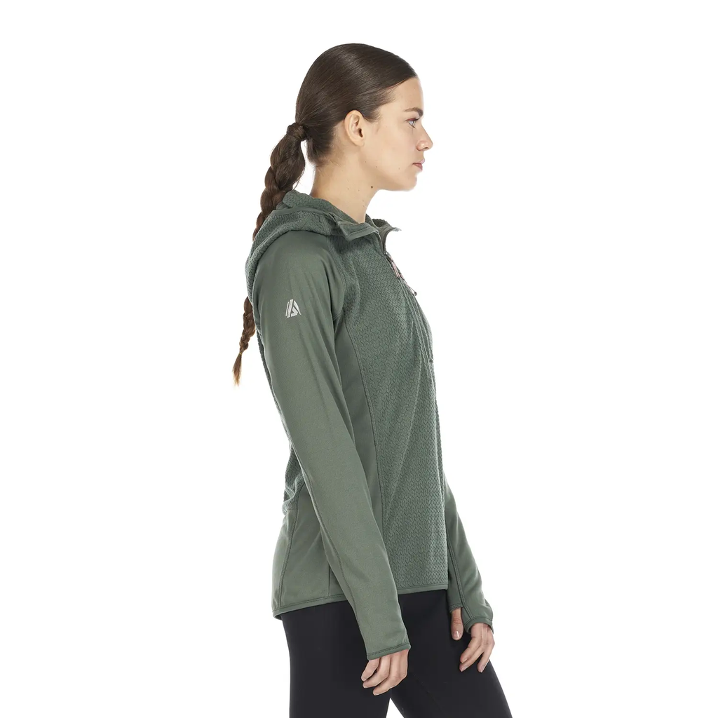 Miniatura Poleron Mujer Jacaranda Mountain Nano-F 1/4 Zip Hoody I21 -