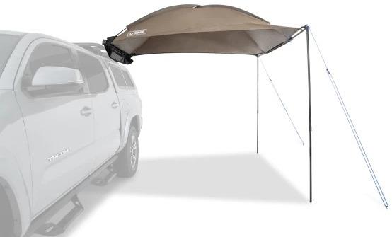 Toldo Lateral Para Auto Tipo Domo De 2.4 X 2.5 Metros Con Sistema Stow It -