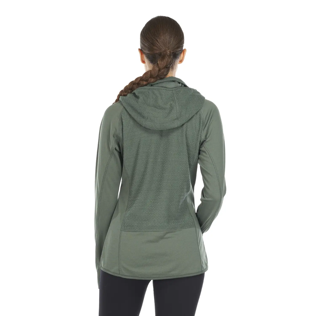 Miniatura Poleron Mujer Jacaranda Mountain Nano-F 1/4 Zip Hoody I21 -