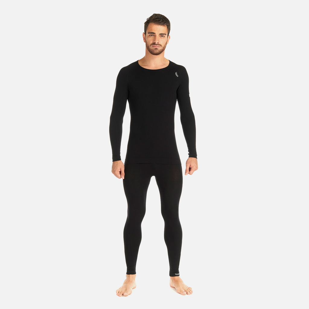 Miniatura Primera Capa Hombre Skintec 1000 Seamless Bottom - Color: Negro