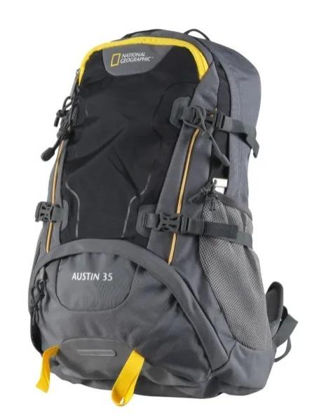 Mochila De Camping Austin 35 Lts - Color: Gris, Talla: 35 LT