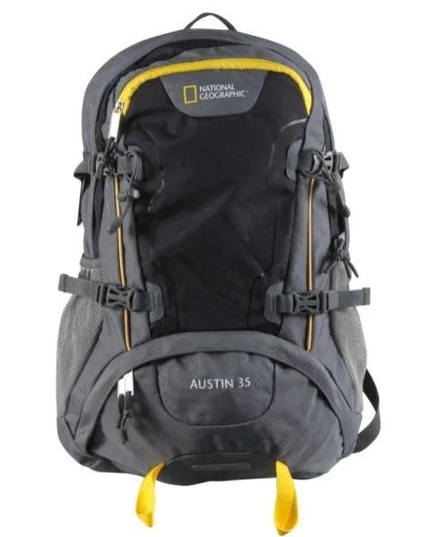 Mochila De Camping Austin 35 Lts - Color: Gris