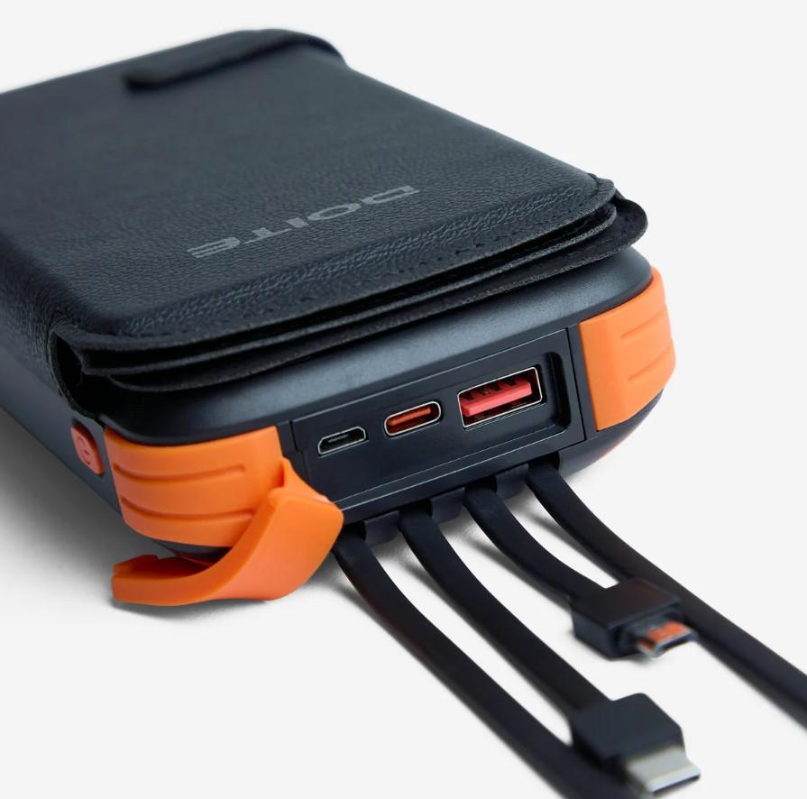 Miniatura Batería Más Linterna Especial Orion - Color: Negro