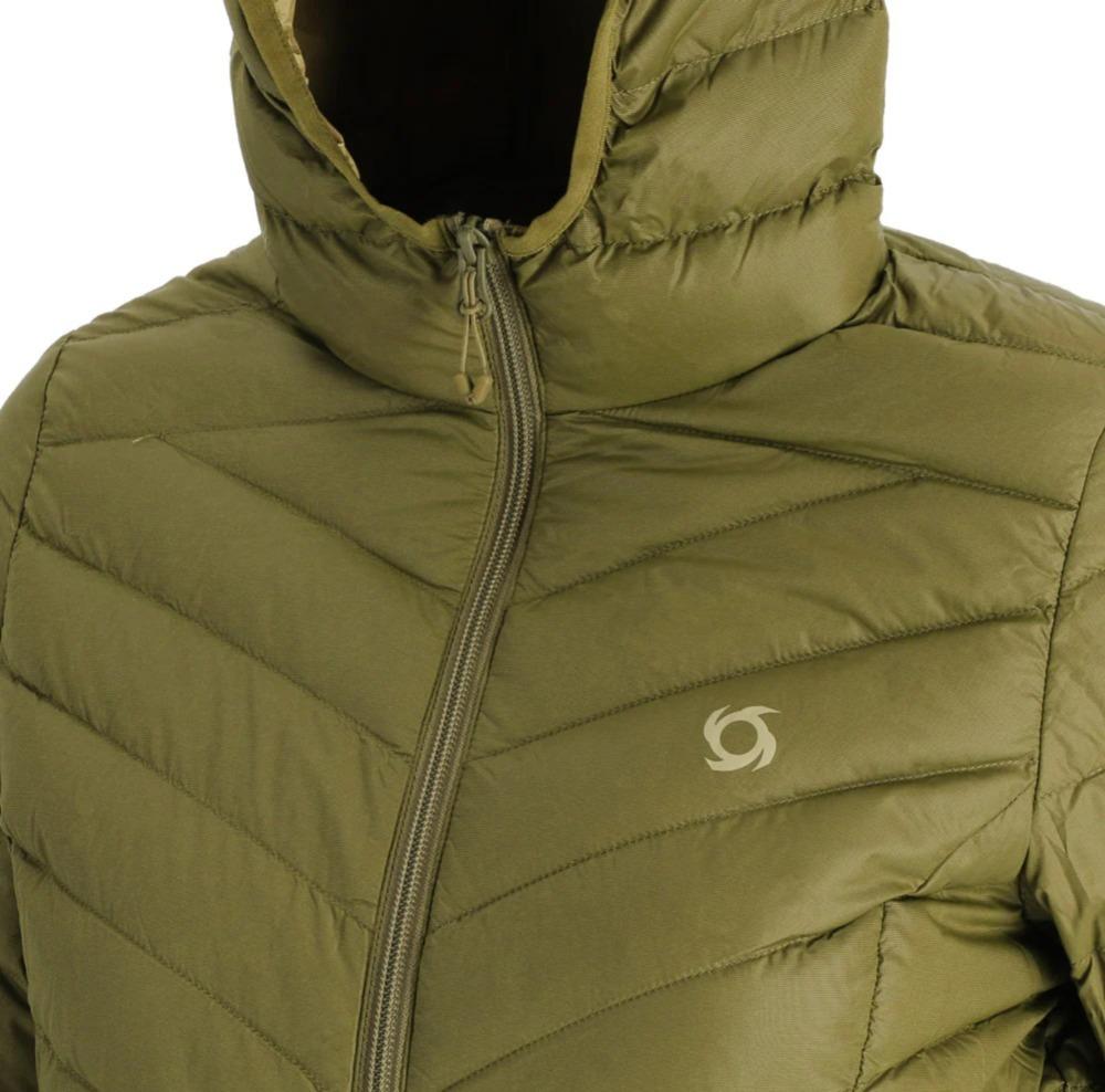 Miniatura Parka Pluma Kion Mujer  - Color: Oliva