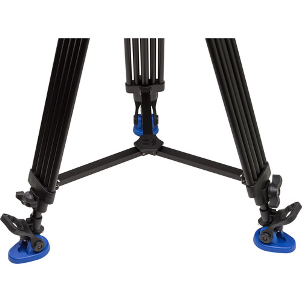 Miniatura Kit Trípode y Cabezal De Aluminio Para Video | KH26 - Color: Negro