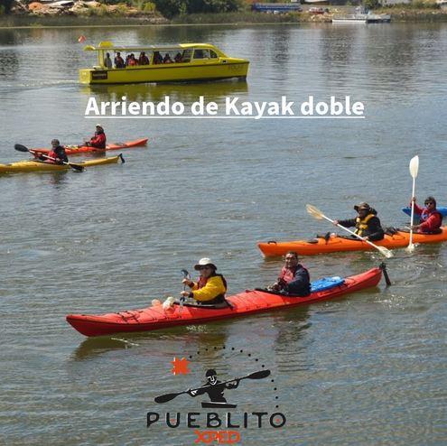 Arriendo Kayak de travesía doble -