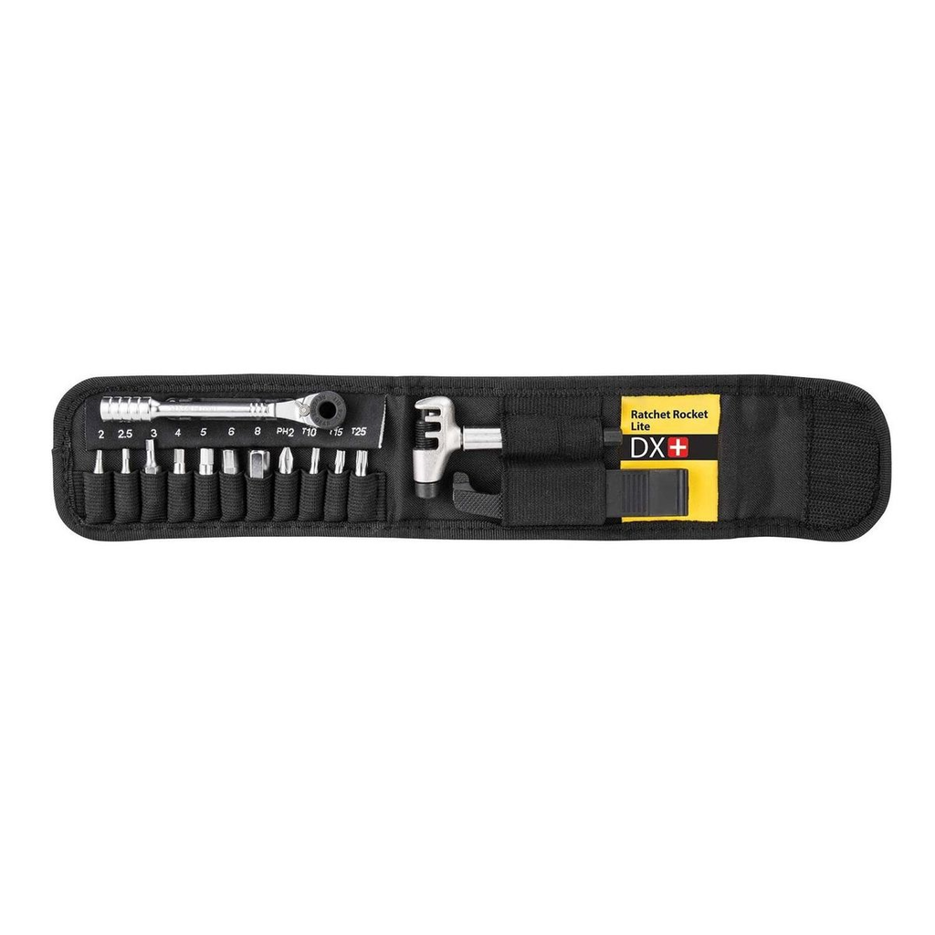 Miniatura Herramienta Ratchet Rocket Lite DX+ - Color: Negro/Plata