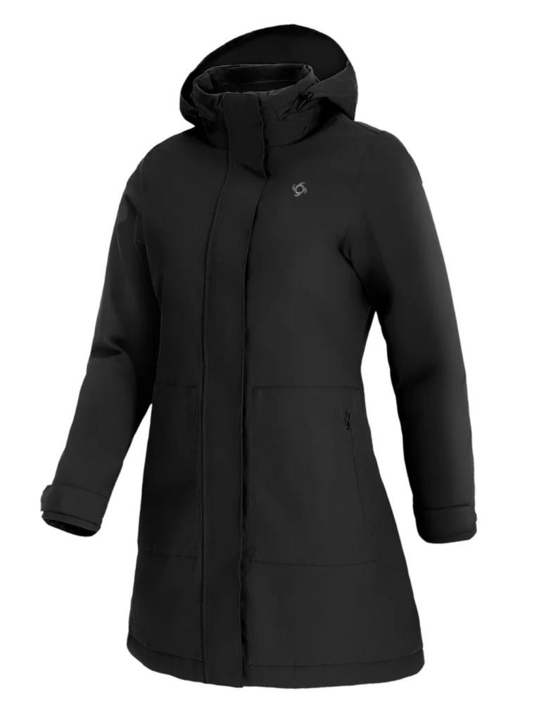 Miniatura Abrigo Eva Mujer  - Color: Negro