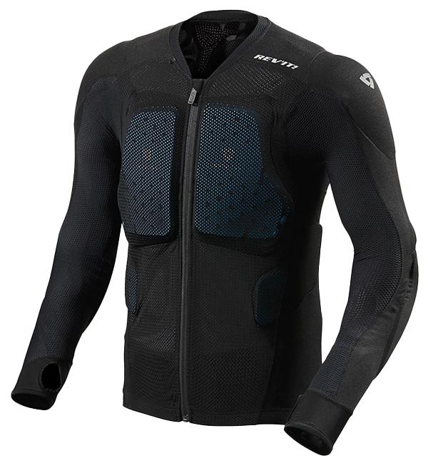 Chaqueta De Moto Protectora Proteus - Color: Negro