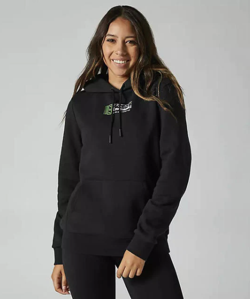 Poleron Lifestyle Mujer Kawasaki - Color: Negro