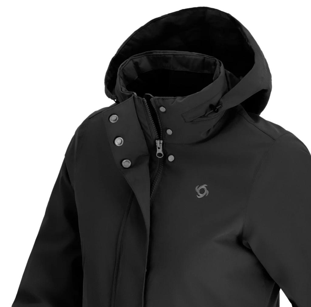 Miniatura Abrigo Eva Mujer  - Color: Negro