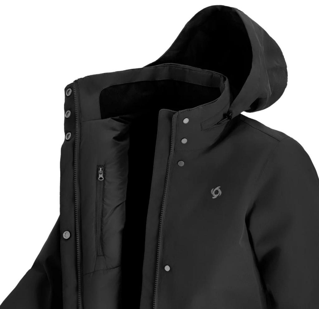 Miniatura Abrigo Eva Mujer  - Color: Negro