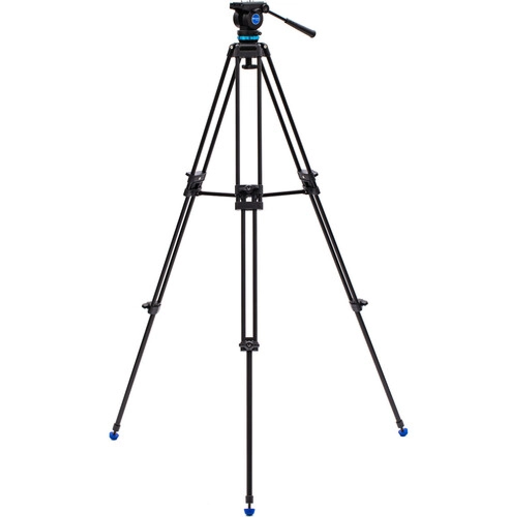 Kit Trípode Más Cabezal De Aluminio Para Video | KH25 - Color: Negro