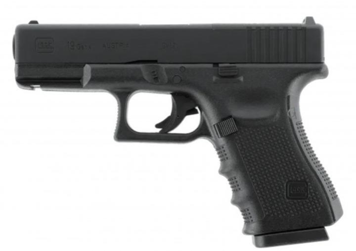 Miniatura Pistola Co2 19 GEN4 4,5MM  - Color: negro