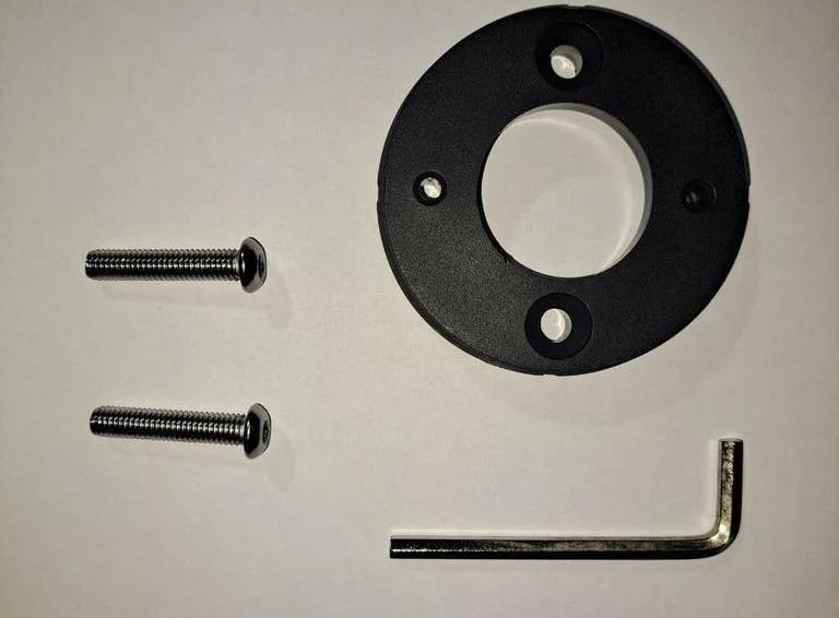 Adaptador Para Porta Caña - Color: Negro