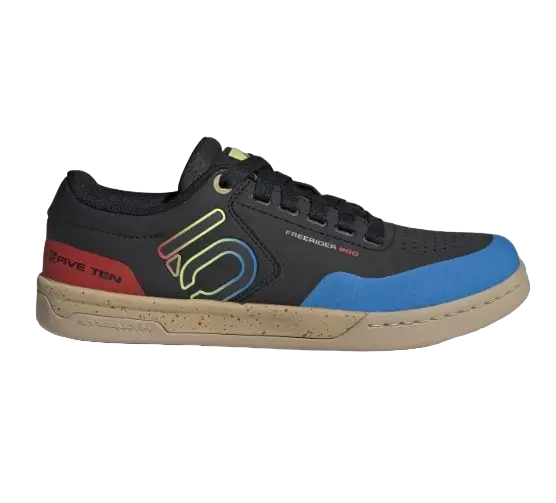 Zapatillas Bicicleta Freerider Pro - Color: Negro-Azul-Rojo
