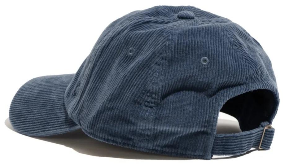 Miniatura Gorro Jockey Corduroy Unisex - Color: Azul