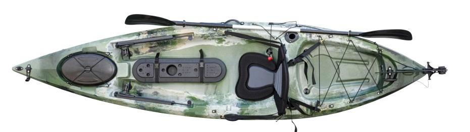 Miniatura Kayak Rígido Kuer Mini Dace - Color: Verde