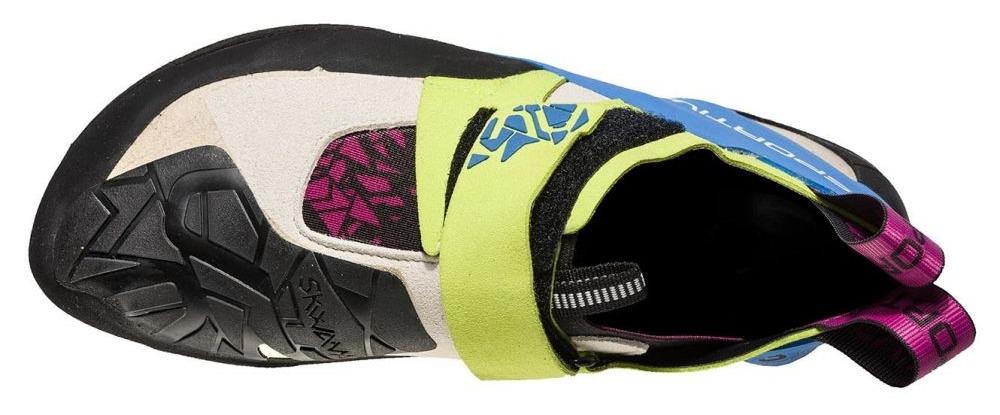 Zapatilla Skwama Mujer - Color: Apple Green-Cobalt Blue