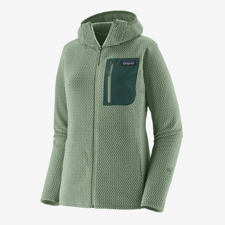 Miniatura Polar Mujer R1 Air Full-ZIP Hoody - Color: Verde