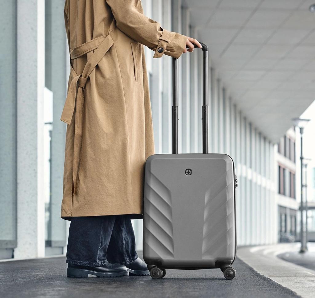 Miniatura Maleta Shell de tamaño equipaje de mano - Color: Gris
