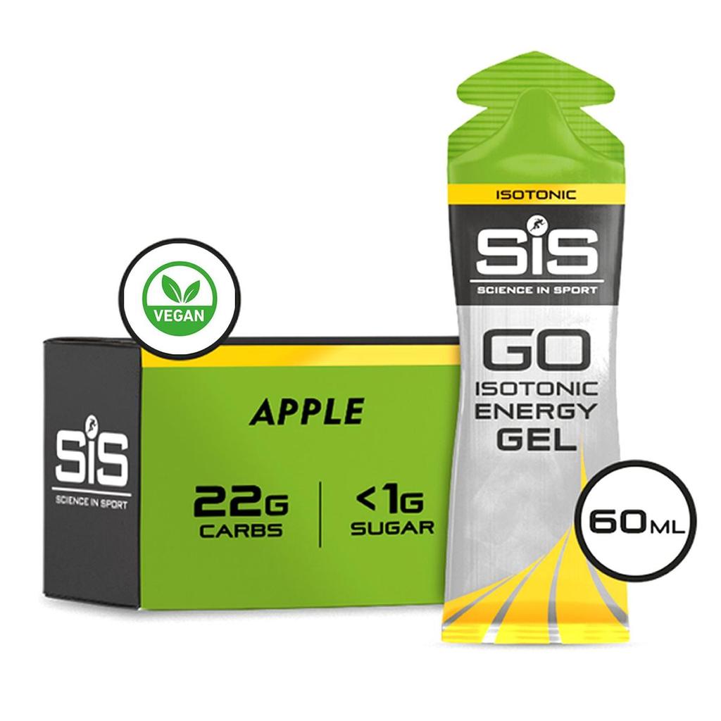 Caja Gel GO Isotónico 60ml 30U - Color: Manzana