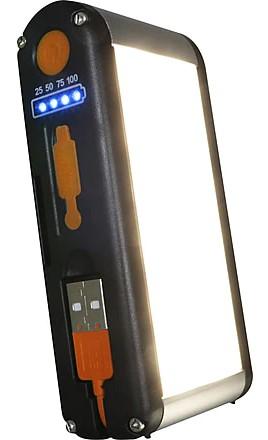 Lampara Recargable Venture Light 2600 - Color: Negro