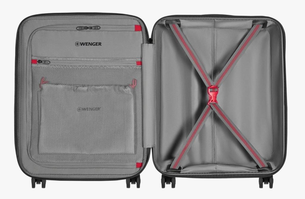 Miniatura Maleta Shell de tamaño equipaje de mano - Color: Gris