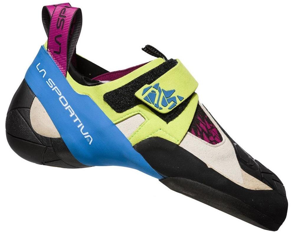 Zapatilla Skwama Mujer - Color: Apple Green-Cobalt Blue