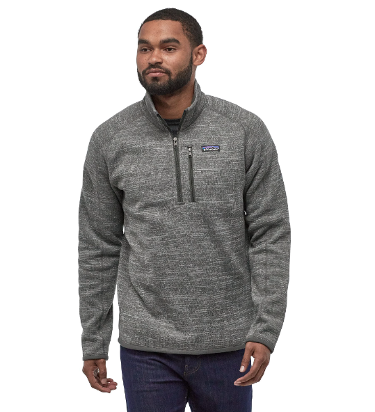 Polar Hombre Better Sweater 1/4-Zip Fleece - Color: Gris