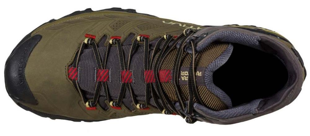 Miniatura Zapato Ultra Raptor II Mid Leather GTX  - Color: Ivy-Tango Red