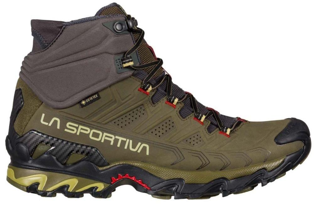 Miniatura Zapato Ultra Raptor II Mid Leather GTX  - Color: Ivy-Tango Red