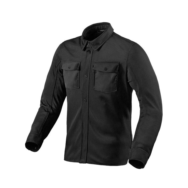 Sobre Camisa De Moto Overshirt Tracer Air 2 - Color: Cafe