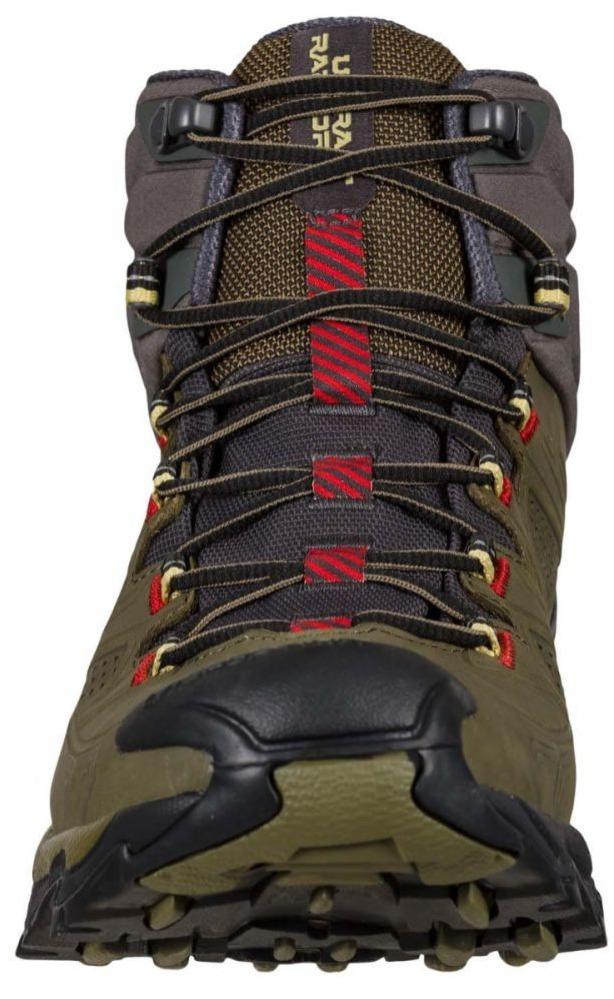 Miniatura Zapato Ultra Raptor II Mid Leather GTX  - Color: Ivy-Tango Red