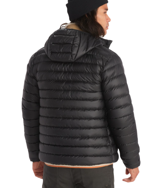 Chaqueta De Pluma Hombre Highlander Down Hoody - Color: Negro