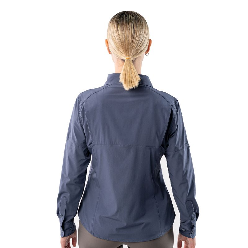 Miniatura Camisa Antakari Spandex Mujer - Color: Azul