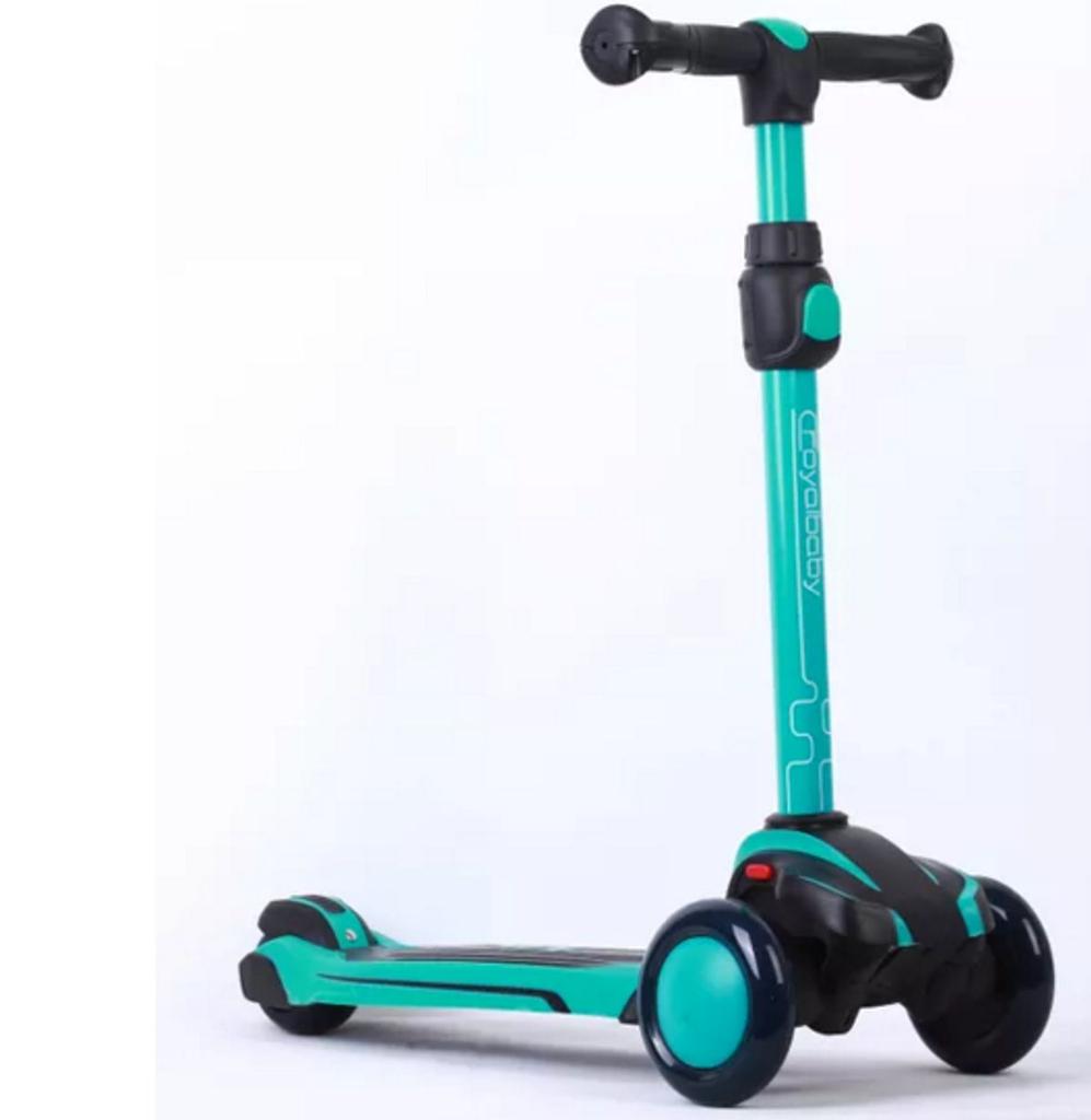 Scooter D3 Patent T-Bar Suspension - Color: Blue