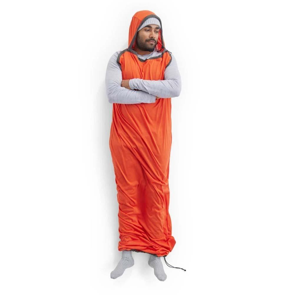 Miniatura Sábana Reactor Extreme Sleeping Bag Liner - Mummy w/ Drawcord  - Color: Drawcord