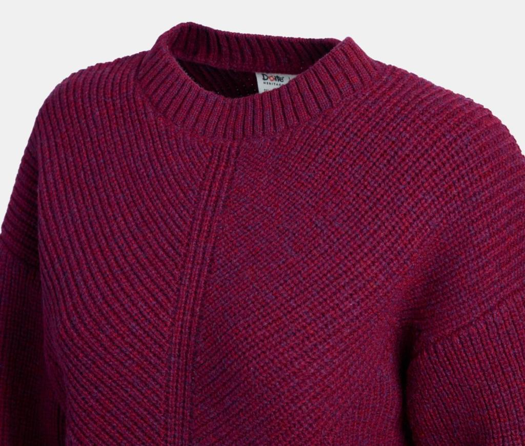 Miniatura Sweater Abra Mujer - Color: VINO