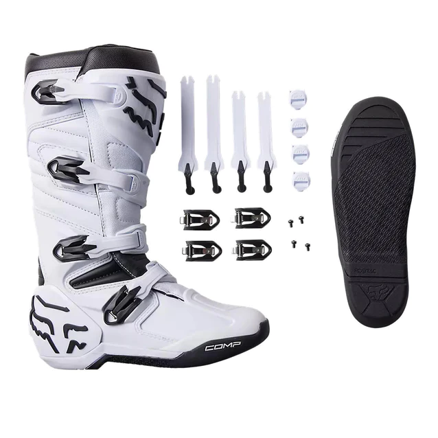 Miniatura Botas Moto Comp  - Color: Blanco