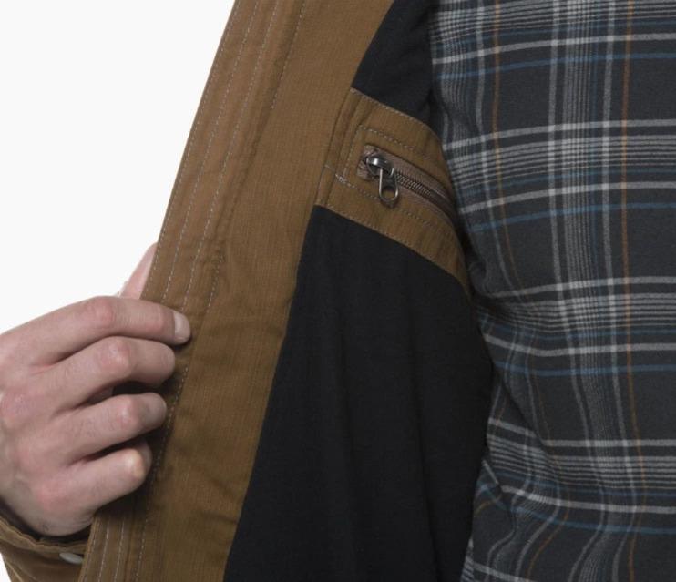 Miniatura Chaqueta Hombre Burr - Color: KHAKI