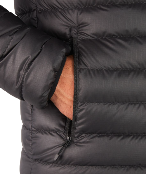Miniatura Chaqueta De Pluma Hombre Highlander Down Hoody - Color: Negro