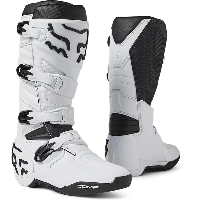 Miniatura Botas Moto Comp  - Color: Blanco