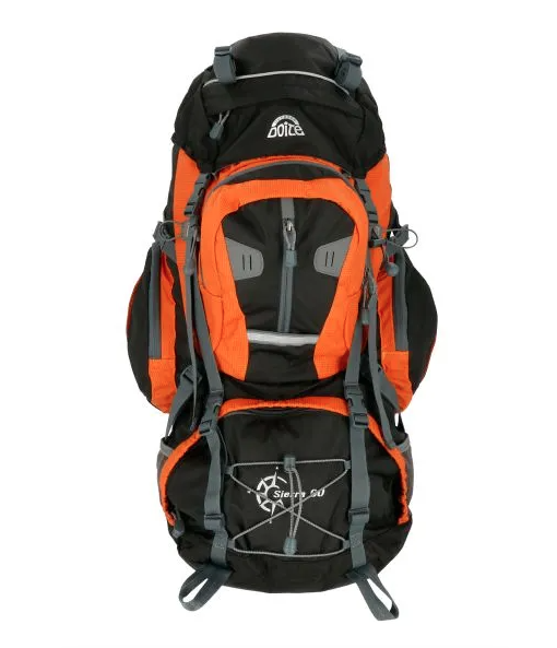 Mochila Sierra 60L - Color: Naranjo