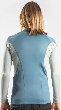 Polera Xola UV Protection L/S - Color: azul/gris