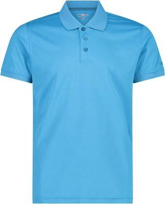 Polera Manga Corta Hombre Polo-3T60077 - Color: Celeste